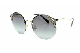 Круглые очки Miu Miu 52TS W04-3M