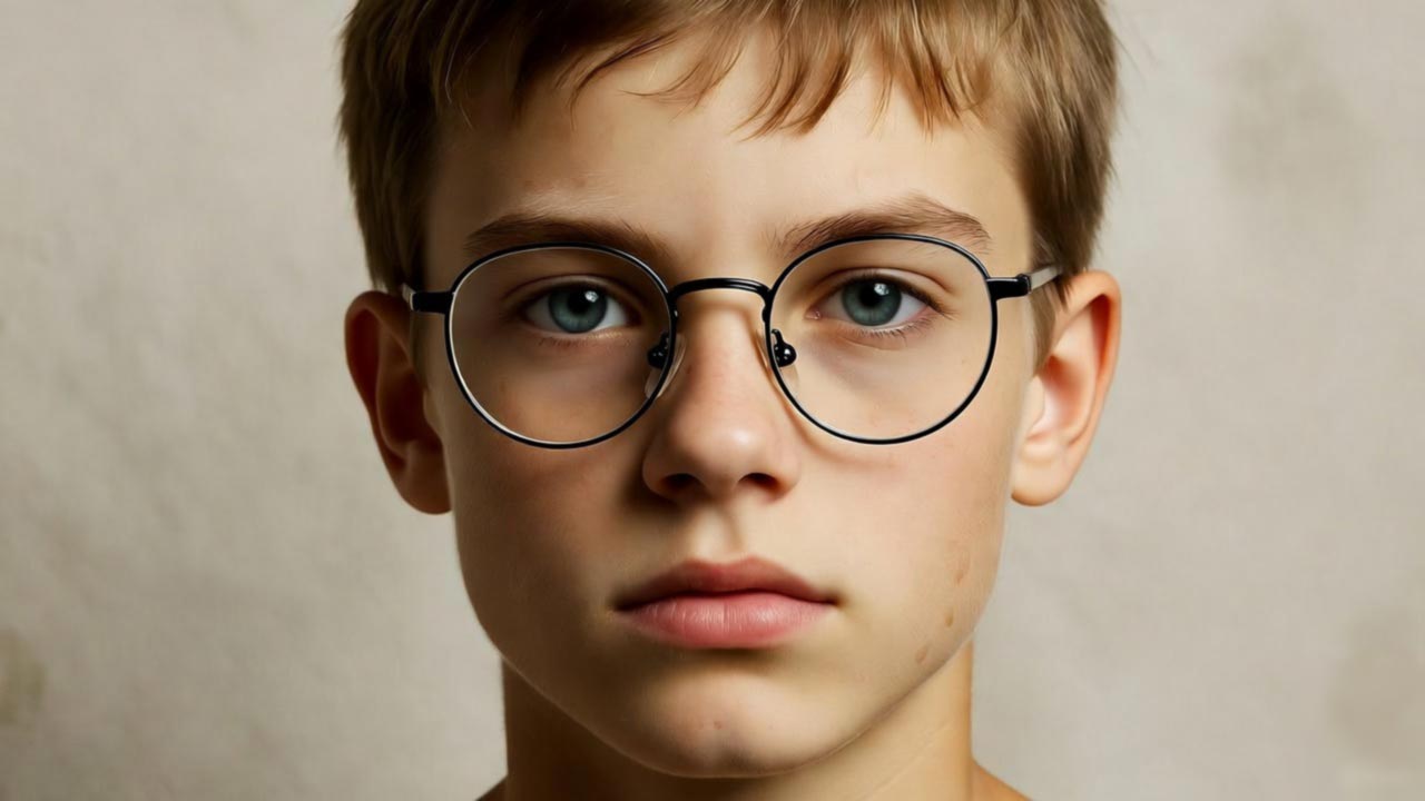 Ребёнок носит очки