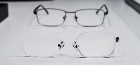 Очки для зрения с тонкими линзами