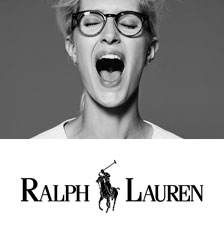 Очки Ralph Lauren Женские на модели, официальный постер